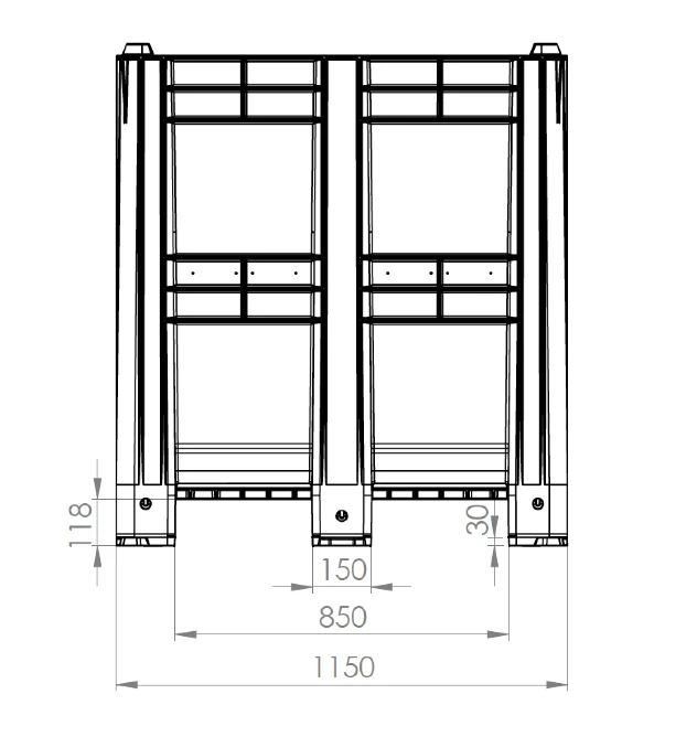 Alto Box Pallet